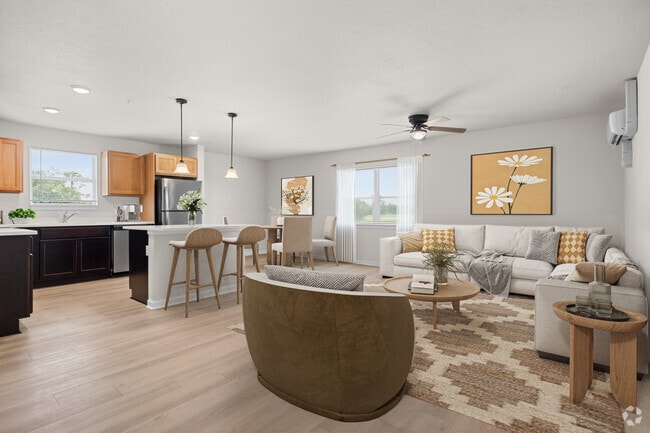 Corner Living Room