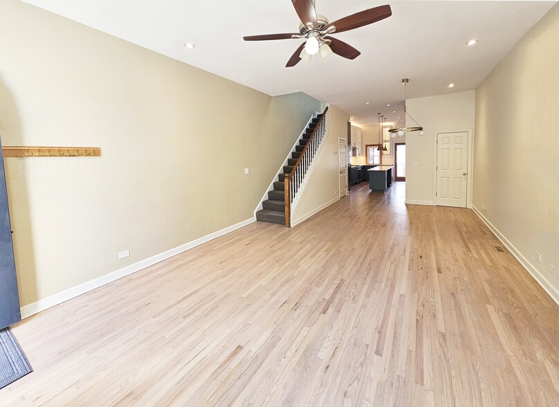 Large, light living room and dining room - 2170 W Bowler St