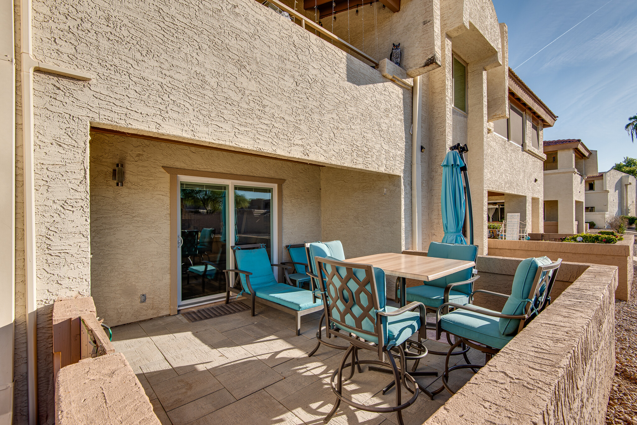 Back patio to relax and watch sunsets! - 4150 E Cactus Rd