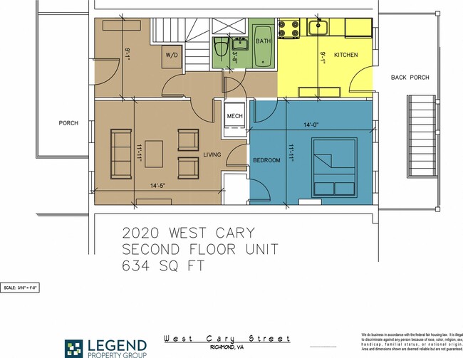 Floorplan - The Row at Cary Place