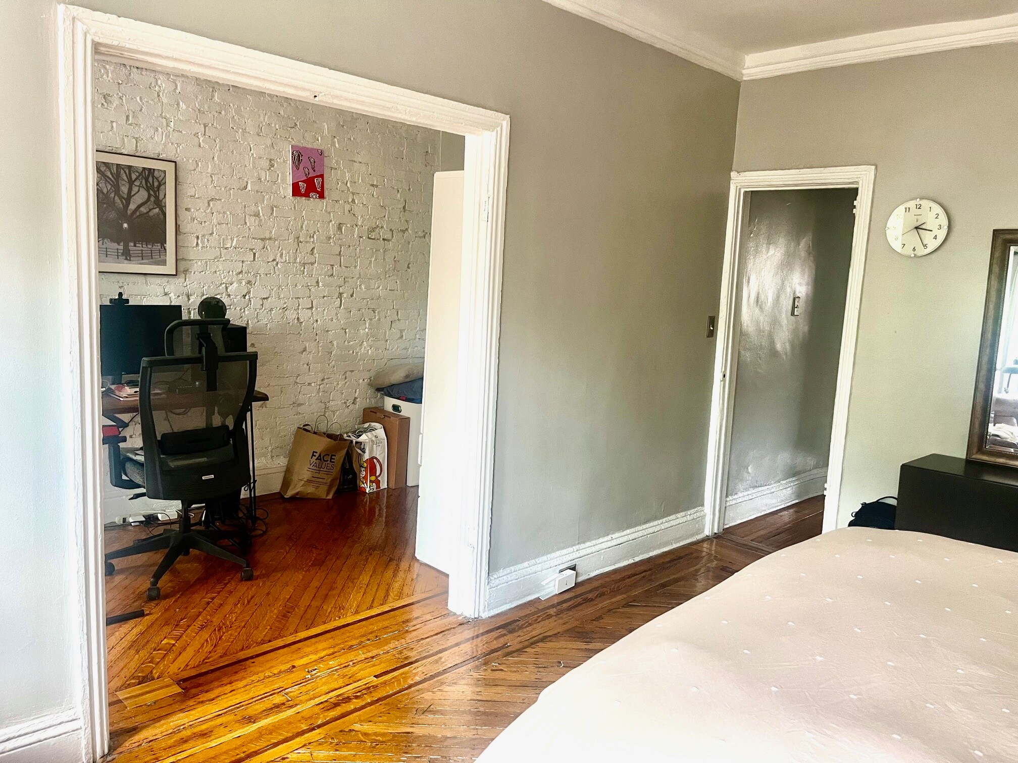 Bedrom and Office - 393 Clermont Ave