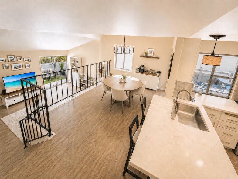 Kitchen, Dining Room, and TV Room - 8775 Gilman Dr
