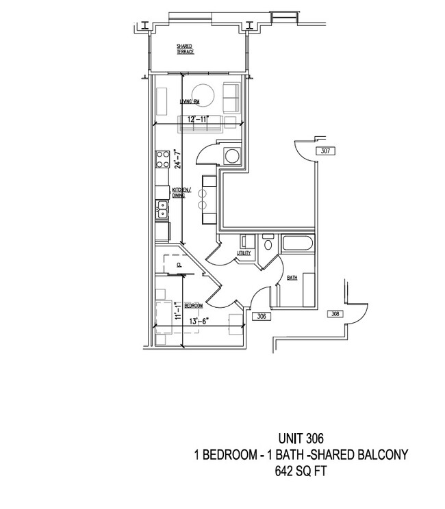 Unit #306 - B on Lindell