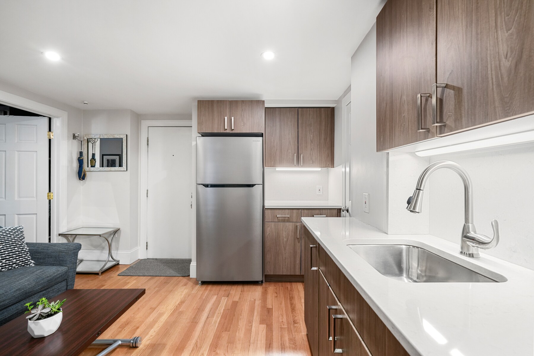 Full size fridge and lots of countertop space - 290 Commonwealth Ave