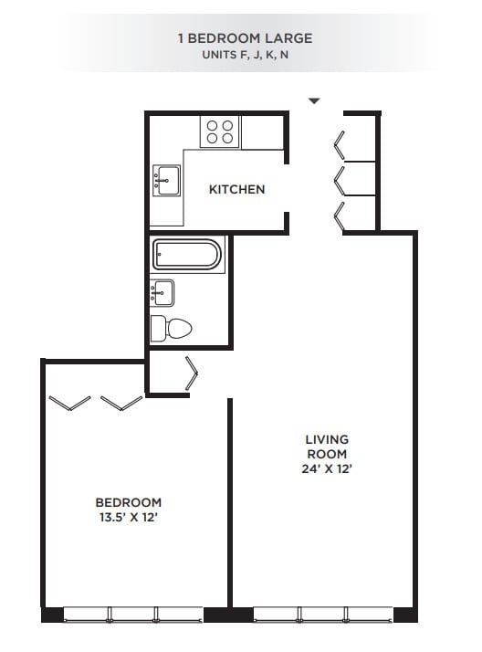 Floorplan - New Haven Towers