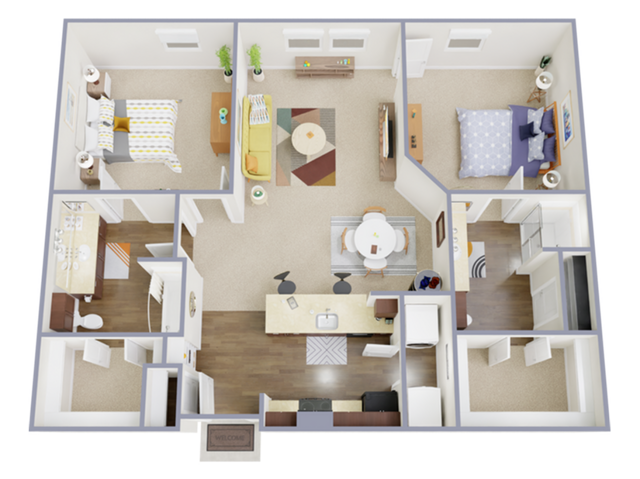 B1C Floorplan - McDermott 55