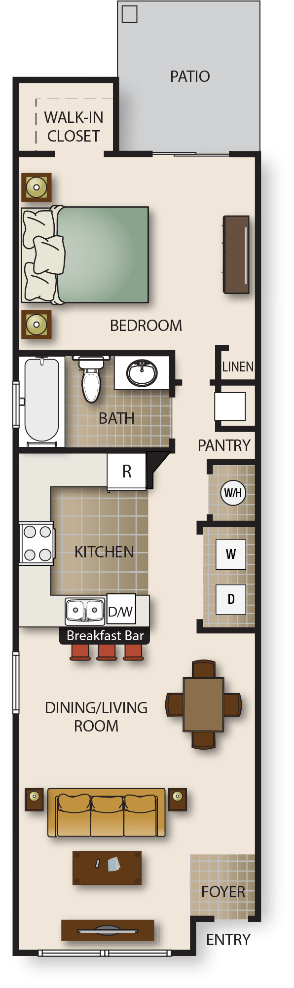 Floorplan - Garden Park Senior Living