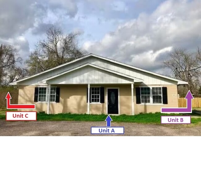 Three units in the building - 126 Gulf Pump Rd