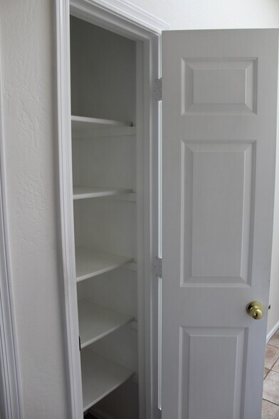 Hall linen Closet - 440 S Val Vista Dr.