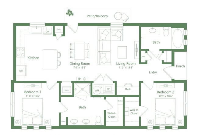 Floorplan - Chaparral Ranch