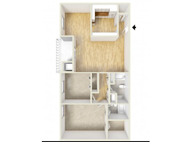 Two Bedroom - Fairway Park Apartments & Townhomes