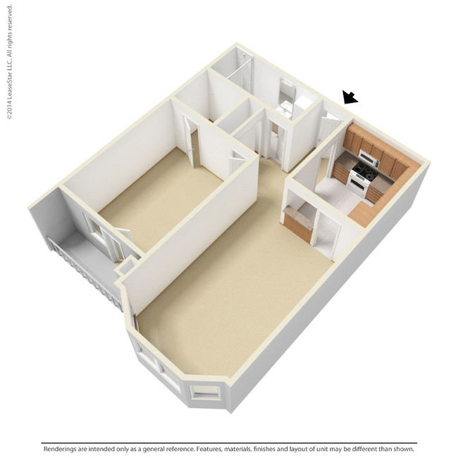 Floorplan - Vernon Oaks Apartments