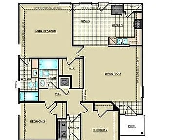 Floorplan - 4310 Crosshill Cv