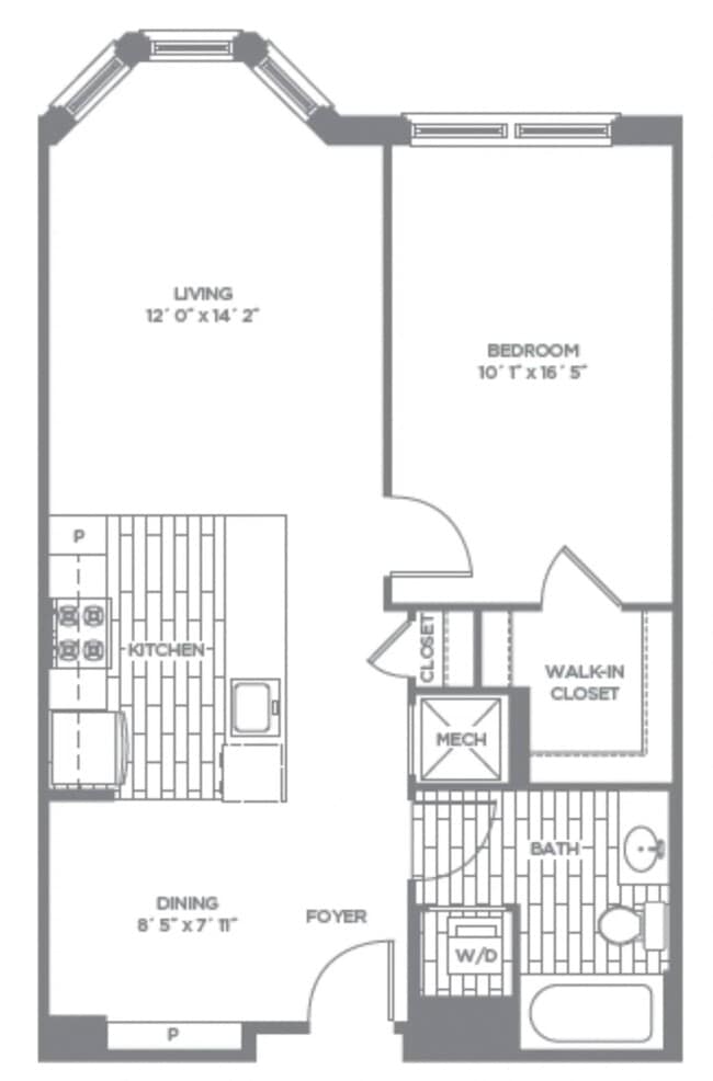 Floorplan - The Asher
