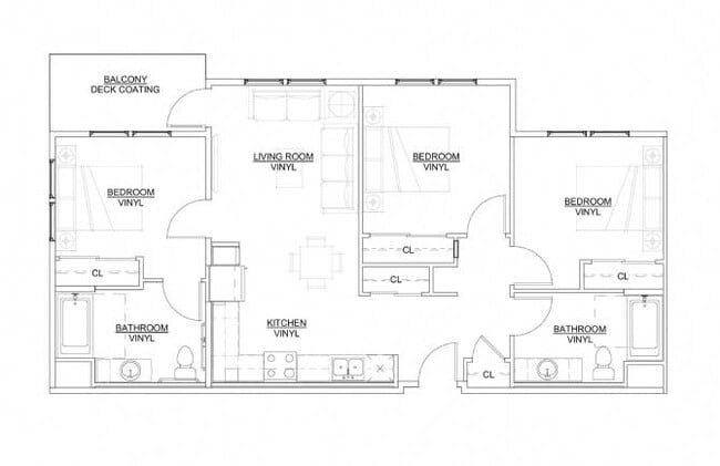 Floorplan - Kalmia Rose (Jordan Downs)