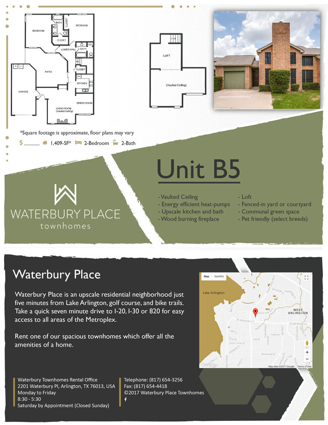 Floorplan - WATERBURY PLACE