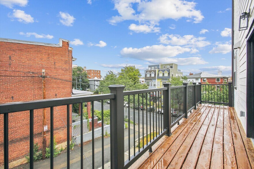 Balcony from Kitchen/Dining Room - 232 S St NE