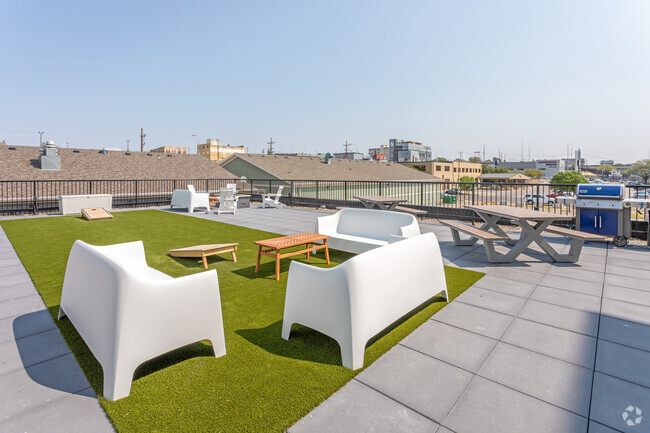 Roof Deck - First Street Lofts in Downtown Bismarck