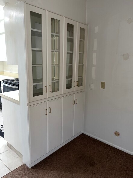 Built in Cabinet in living area - 513 28th St