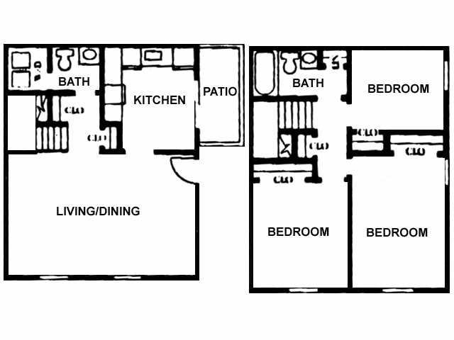 3x1-1/2 1190 - Black Bear Creek Apartments