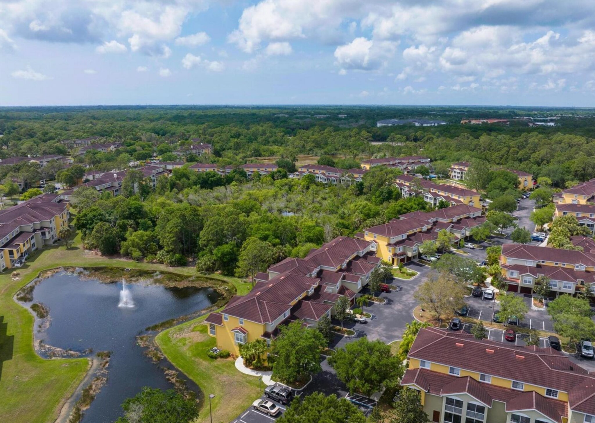 Aerial View of Las Palms - 5701 Bentgrass Dr