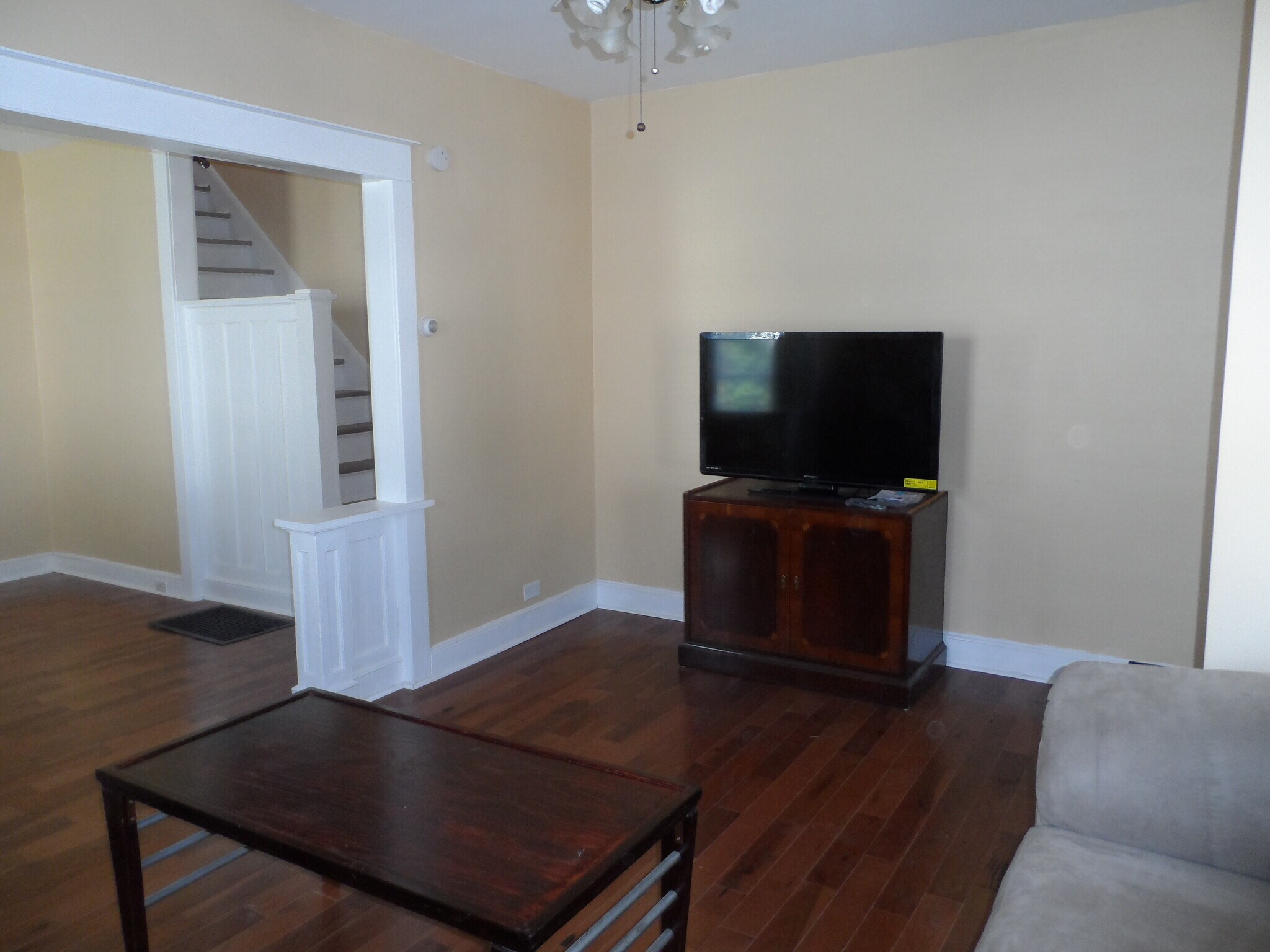 Living Room with View of Stairs - 48 Cleveland Ave