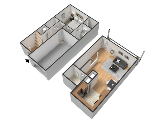 Midtown 2 Floorplan - Tinsley Place