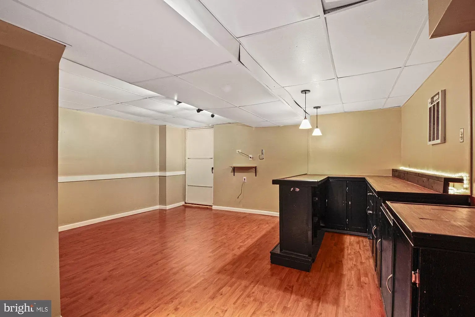 Basement rec room (view 1) - 1 Dogwood Ln
