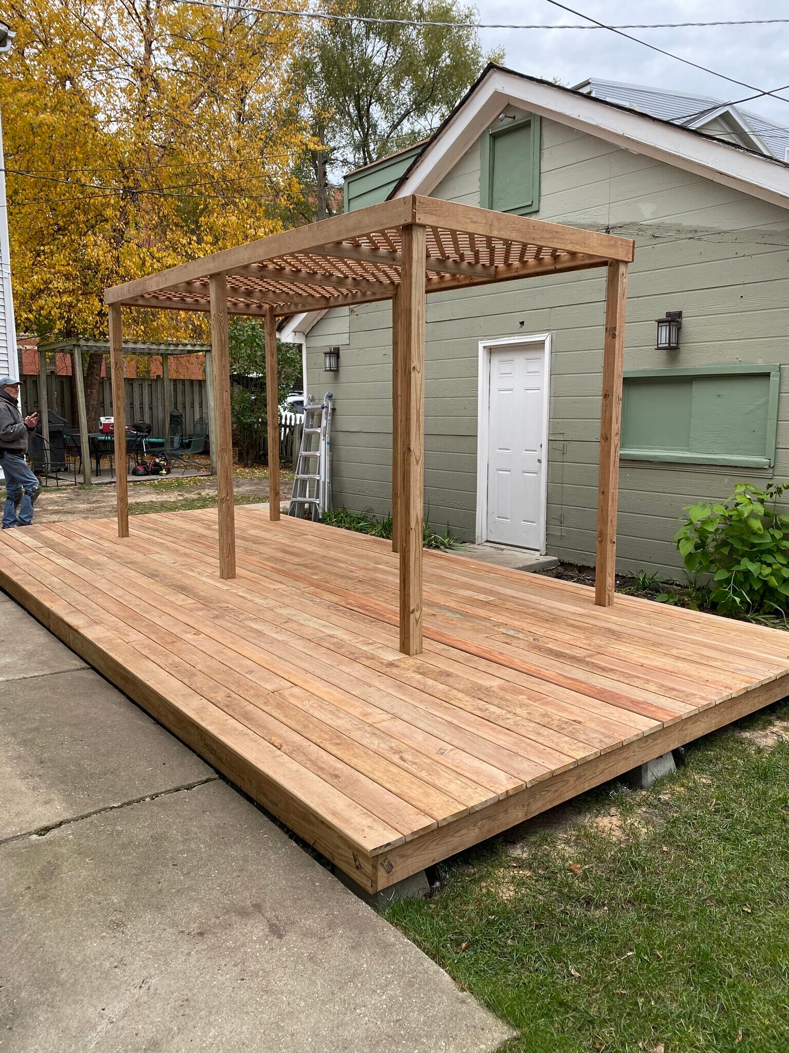 New deck - 1117 Foster St