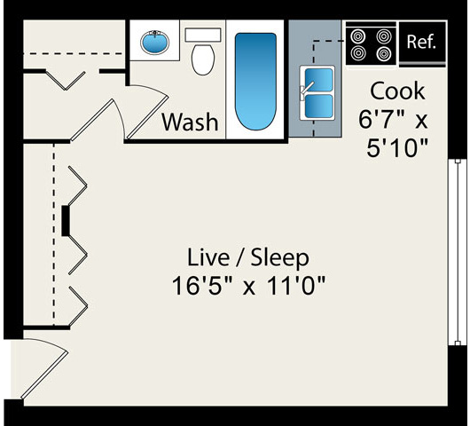 Floorplan - Reside on Pine Grove