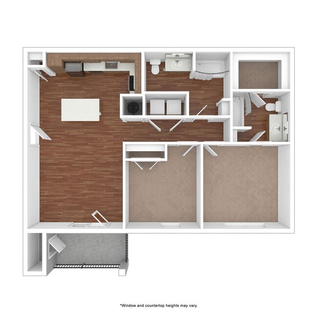 Floorplan - Smyrna Village Apartments of Louisville