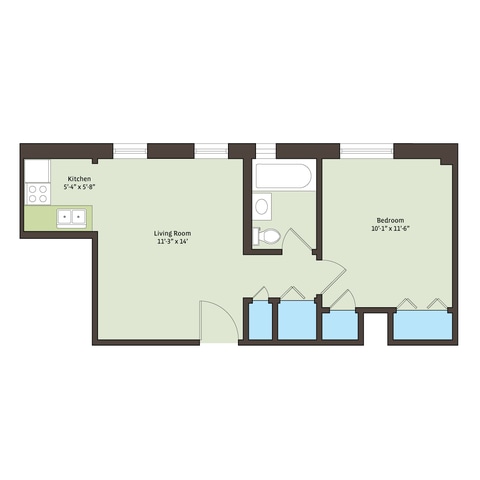 Floorplan - Cornell Terrace