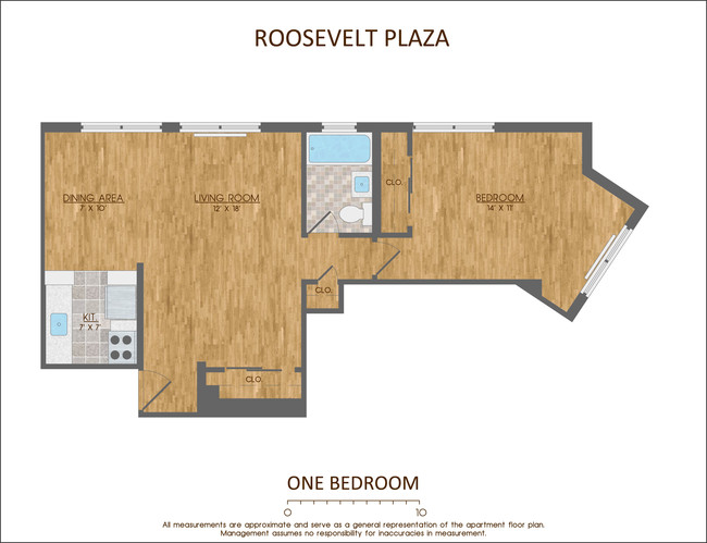 Floorplan - Roosevelt Plaza