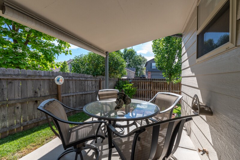 back porch - 2338 Moorgate Dr