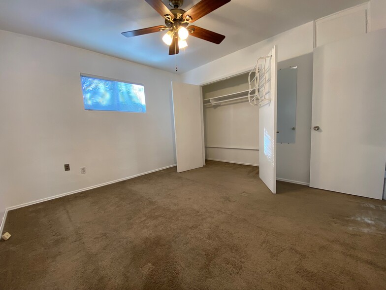 Master bedroom with large closet for storage - 1976 Missouri St