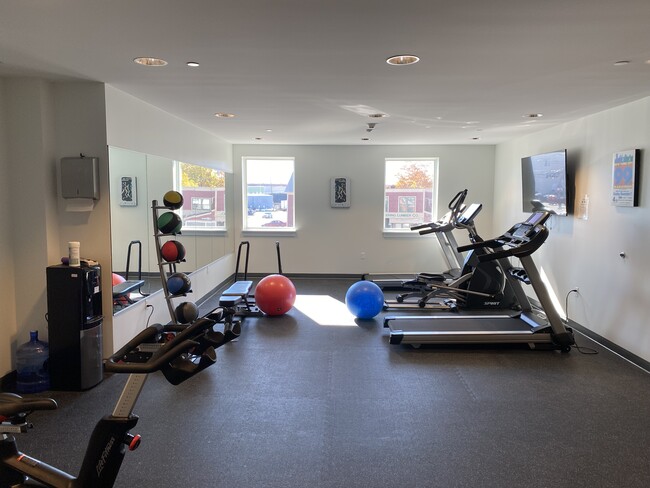 Workout facility for residents. - 383 Commercial St