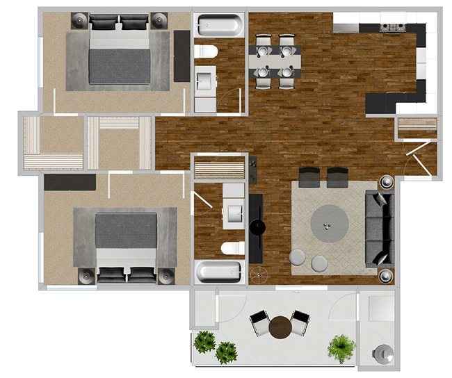 Floorplan - Solterra At Civic Center