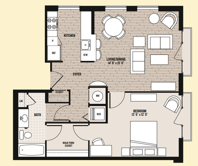 Floorplan - Palladian at Rockville Town Square