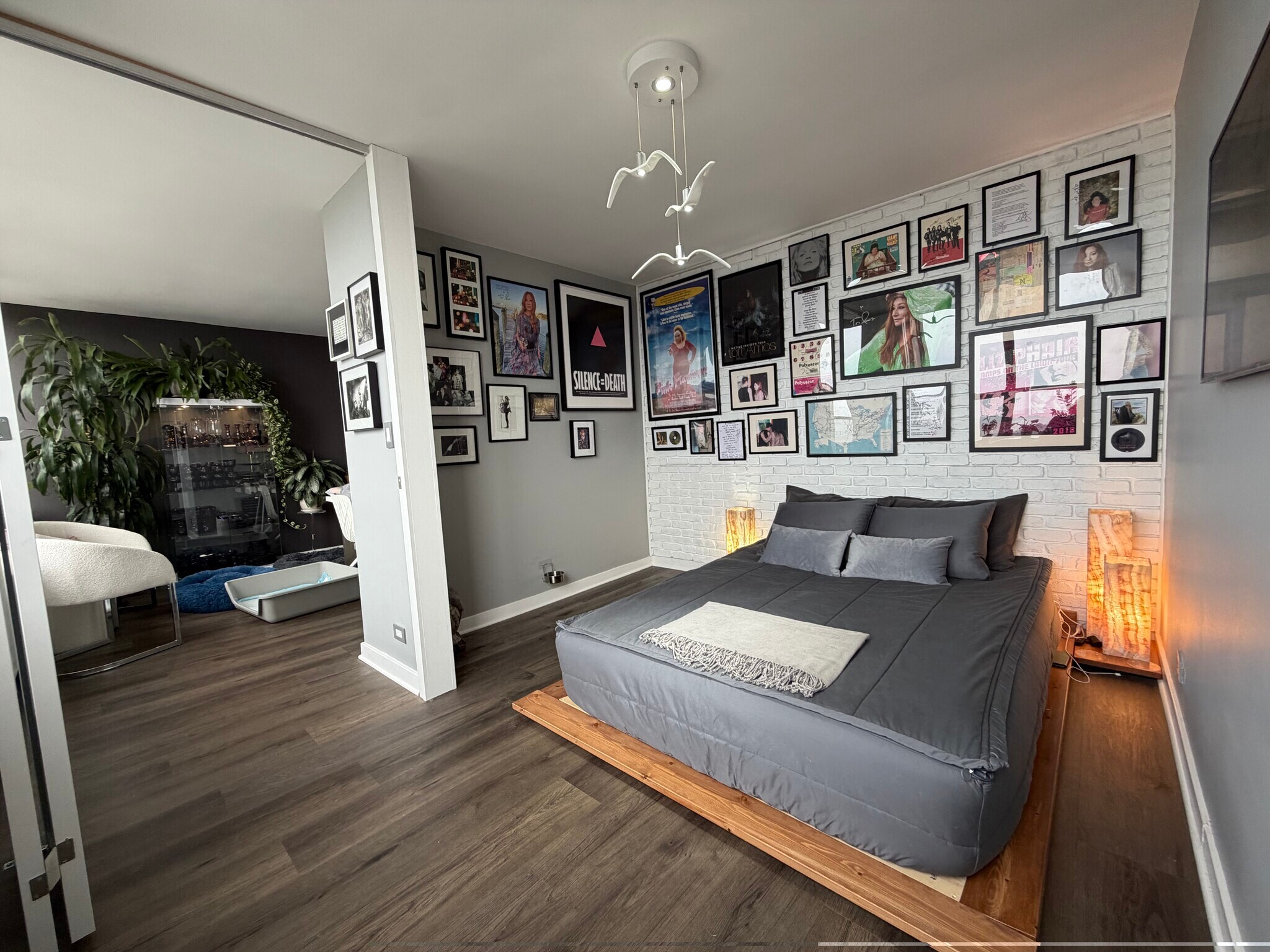 Second Bedroom with Gutted Closet & Widened Entrance for Extra Space - 655 W Irving Park Rd