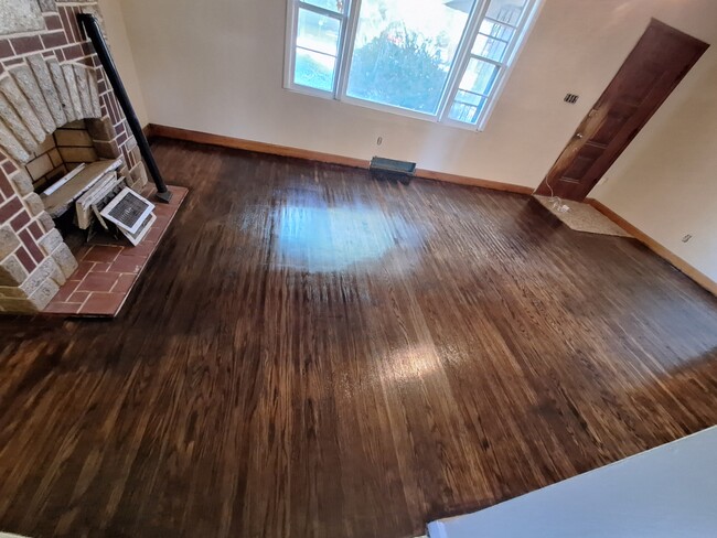 Living Room at fire place - 4798 Westside Dr