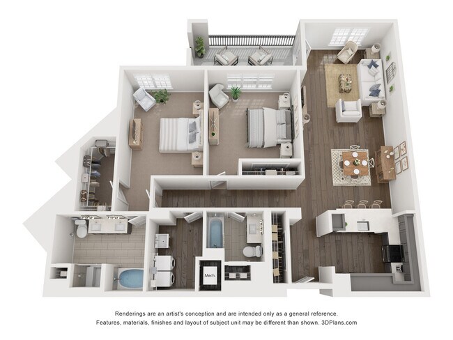 Floorplan - The Residences at Amberley Woods