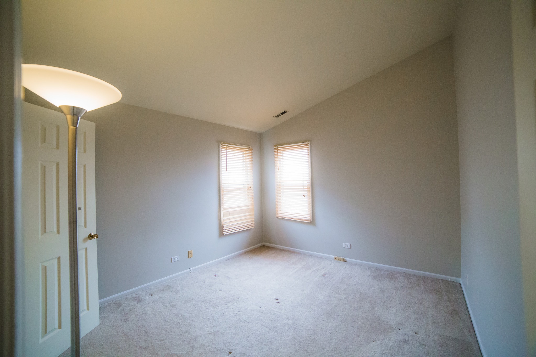 Vaulted Bedroom with Walk-In Closet - 1681A Vermont Dr