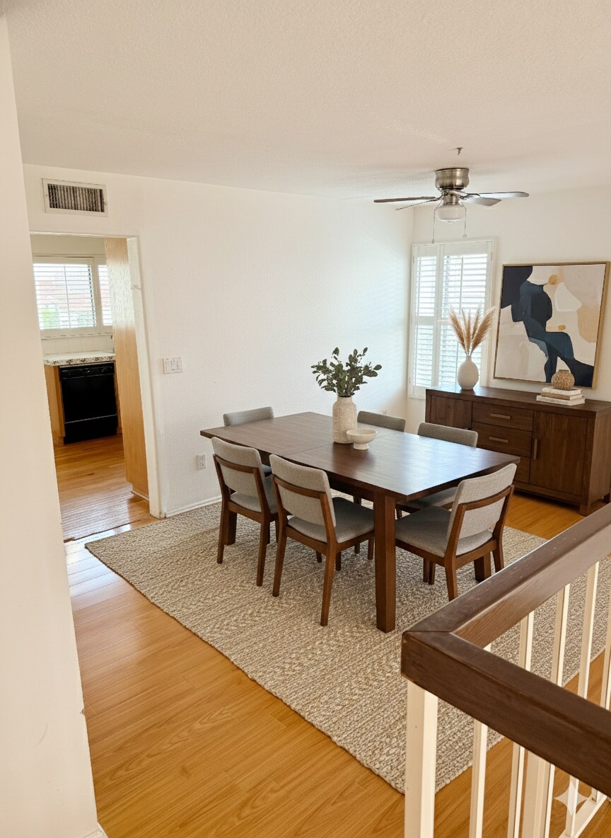 furnished dining room - 6031 Lindley Ave