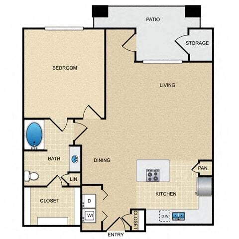 Floorplan - Ovation at Lewisville Apartment Homes