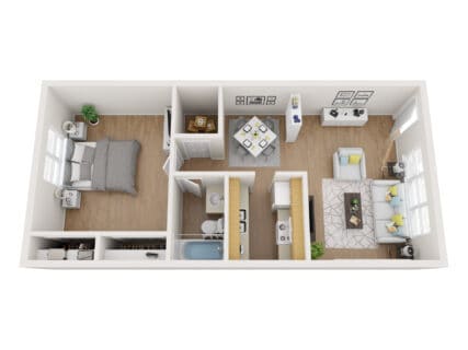1x1 - Stonegate Apartments
