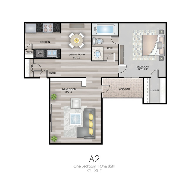 Floorplan - Meadow Ridge Apartments -