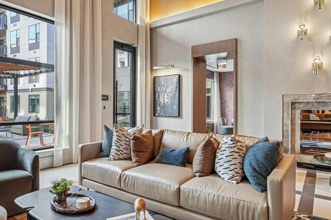 Gather with neighbors in your stylish community lounge - The Devon