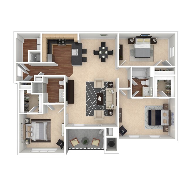 Floorplan - The Elms at Arcola