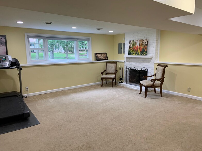 Fire place in Family Room - 15 Sherwood Cir