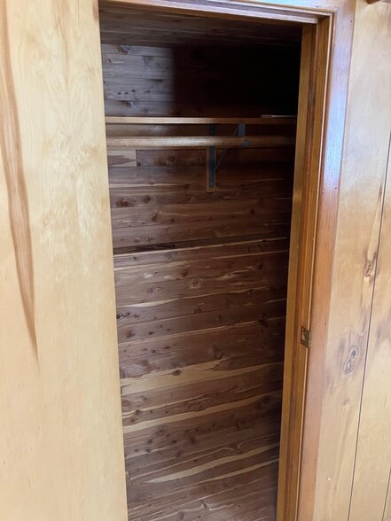 Basement cedar closet - 147 Winstead Rd